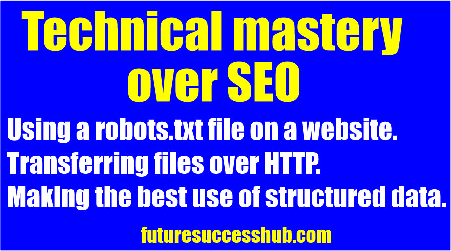 Using a robots.txt file on a website.