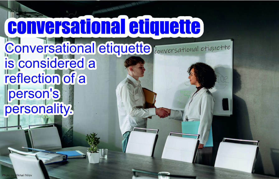 conversational etiquette